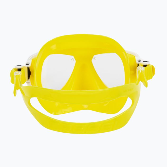 Cressi Marea yellow snorkelling mask DN282010 5