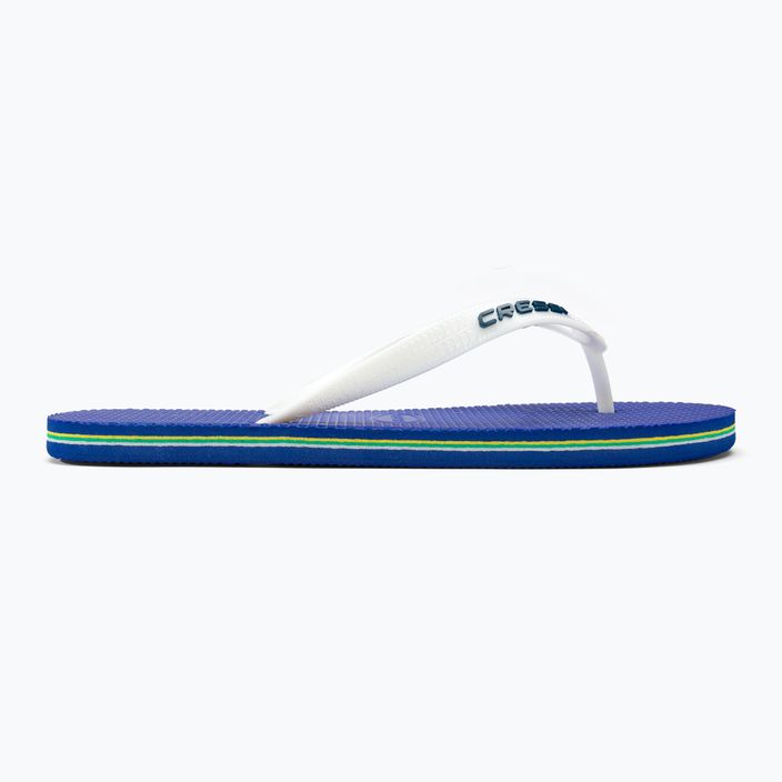 Cressi Beach flip flops navy blue and white XVB9539135 2