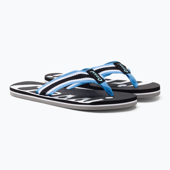 Cressi Portofino flip flops black and blue XVB9575138 5