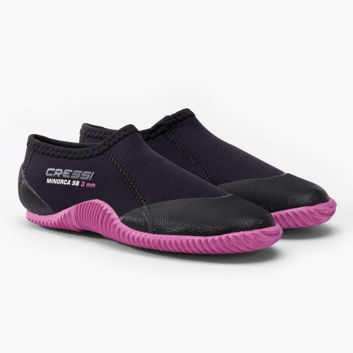 Cressi Minorca Shorty 3mm black/pink neoprene shoes XLX431400 5