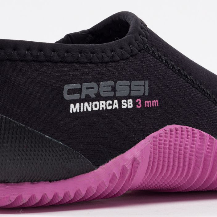 Cressi Minorca Shorty 3mm black/pink neoprene shoes XLX431400 7