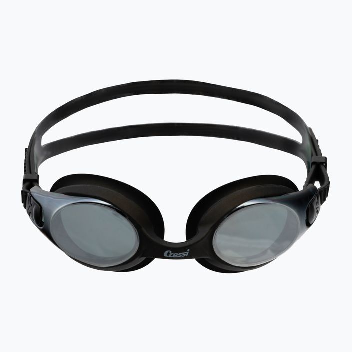 Cressi Velocity black mirrored swim goggles XDE206555 2