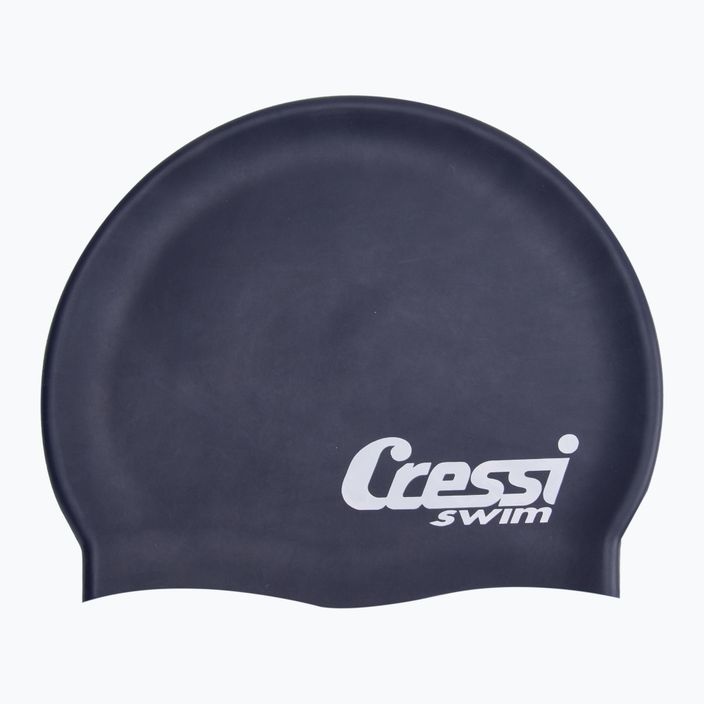 Cressi Silicone swimming cap navy blue XDF220125 2
