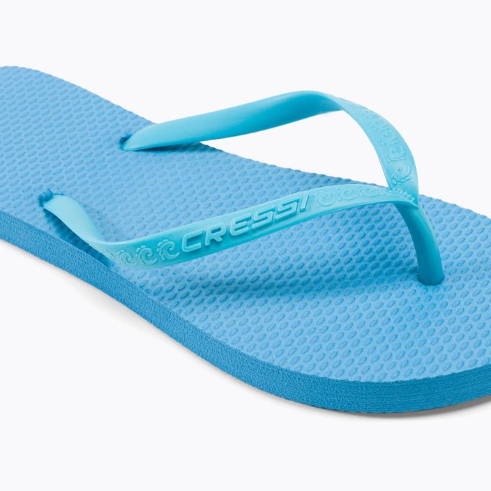 Cressi Marbella women's flip flops blue XVB959135 7