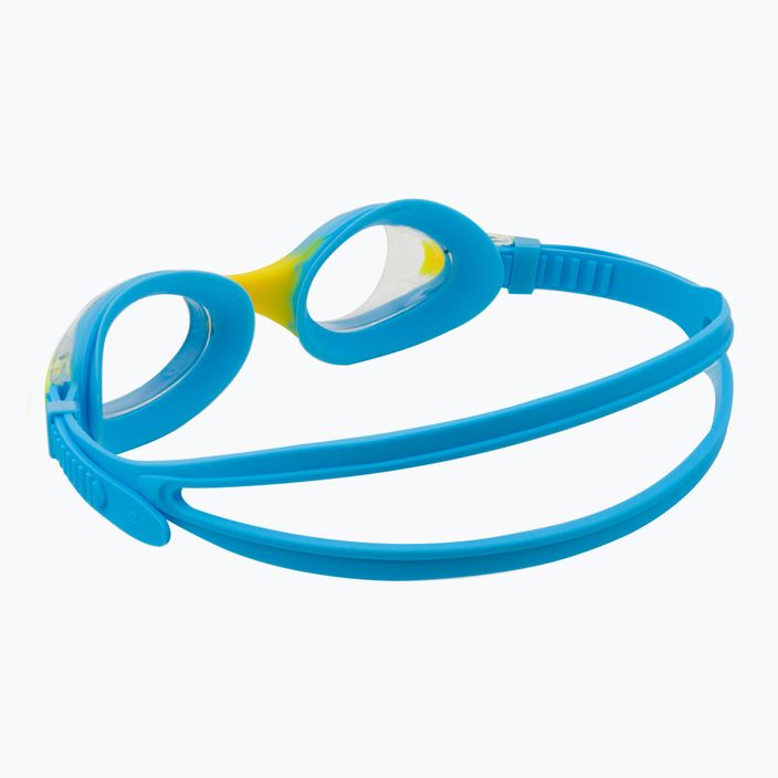 Cressi Dolphin 2.0 blue/yellow children's swim goggles USG010203B 4