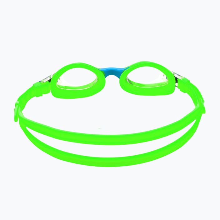 Cressi Dolphin 2.0 green/blue children's swim goggles USG010203G 5