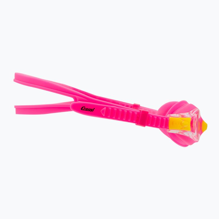 Cressi Dolphin 2.0 pink/yellow children's swim goggles USG010203G 3