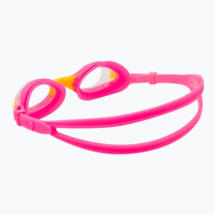 Cressi Dolphin 2.0 pink/yellow children's swim goggles USG010203G 4