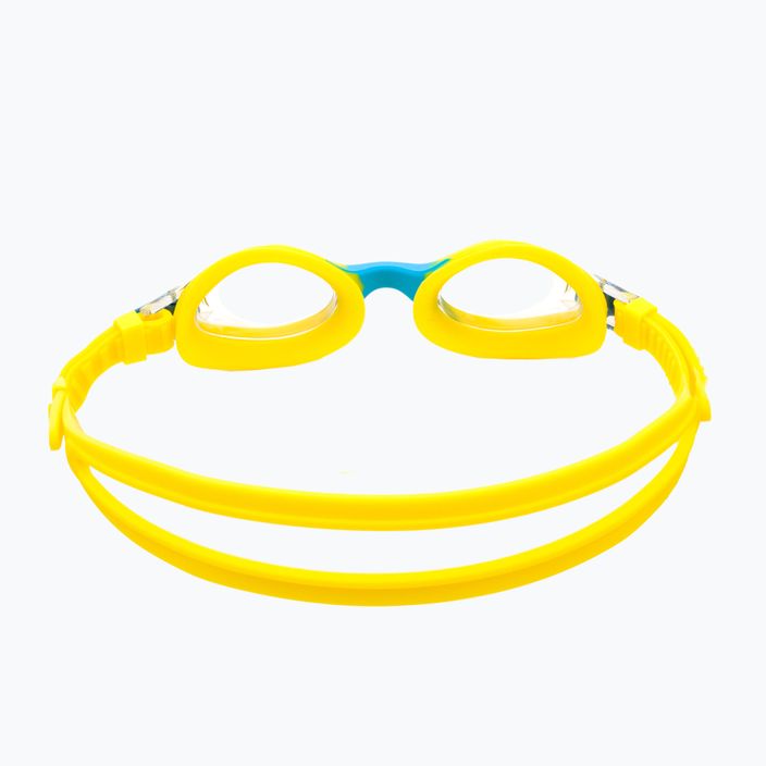Cressi Dolphin 2.0 yellow/blue children's swim goggles USG010203Y 5