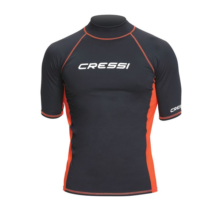 Cressi Rash Guard men's swim shirt orange and black XLW478404 2