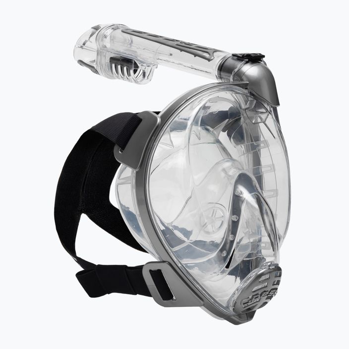Cressi Duke Dry grey full face mask for snorkelling XDT000000