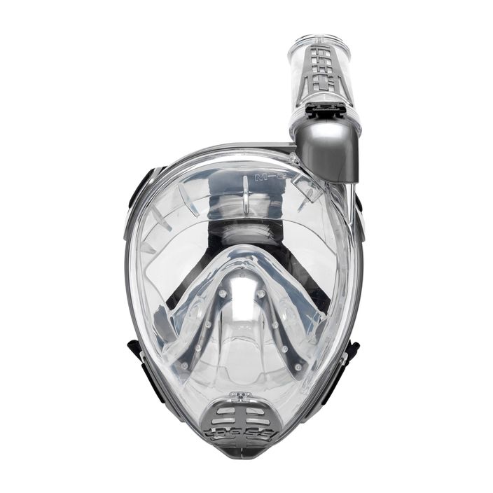 Cressi Duke Dry grey full face mask for snorkelling XDT000000 2