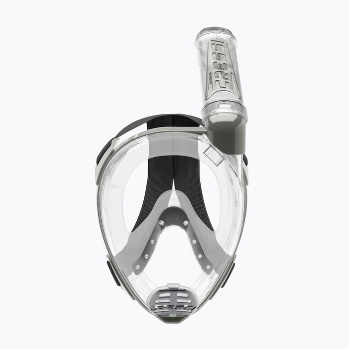 Cressi Duke Dry grey full face mask for snorkelling XDT000000 6