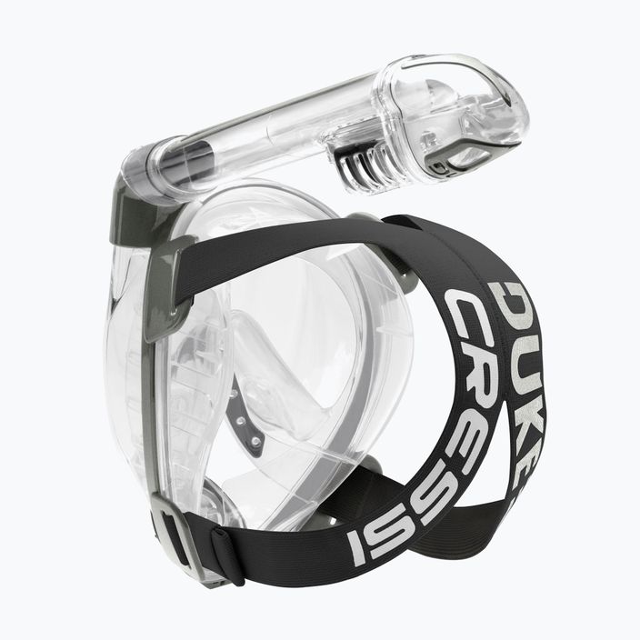 Cressi Duke Dry grey full face mask for snorkelling XDT000000 8