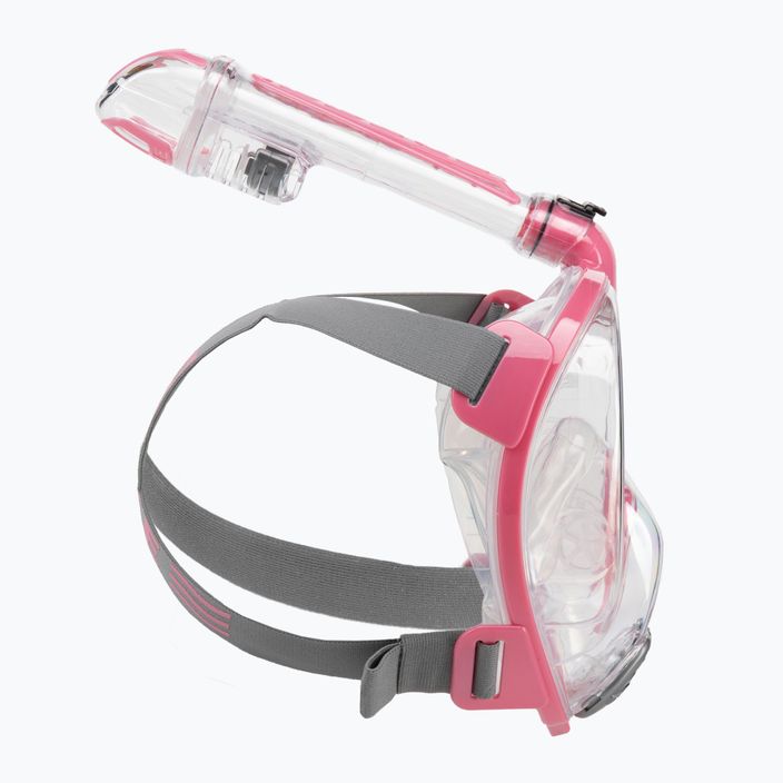 Cressi Duke Dry full face mask for snorkelling pink XDT000040 3