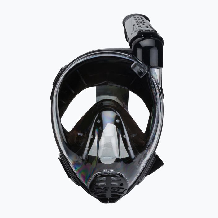 Cressi Duke Dry full face mask for snorkelling black XDT005050 2