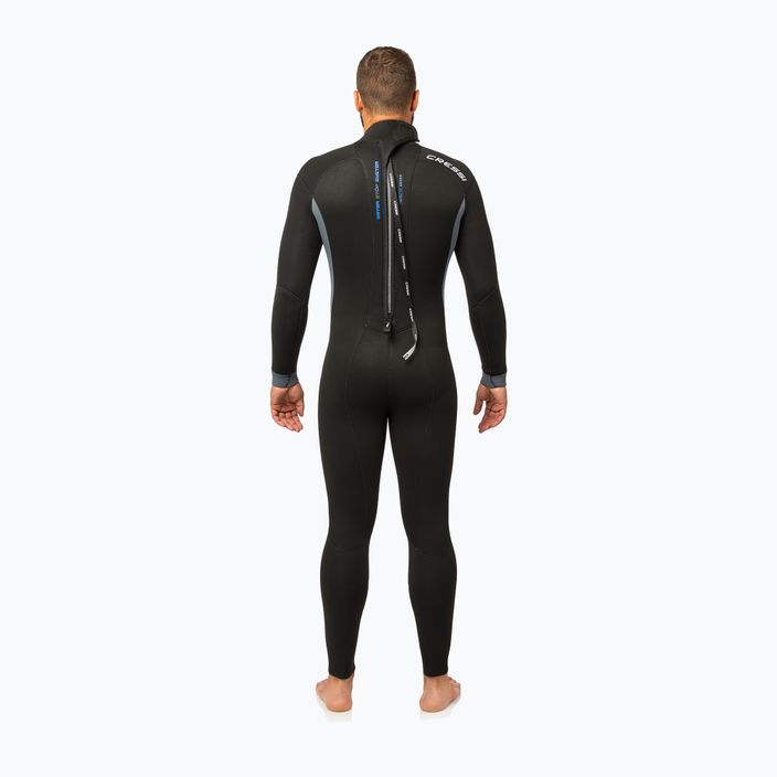 Cressi Fast Monopiece 7 mm men's diving suit black LR108703 2