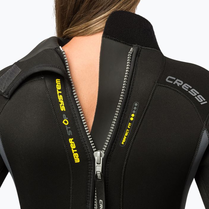 Cressi Fast Monopiece women's diving suit 5mm black LR109501 3
