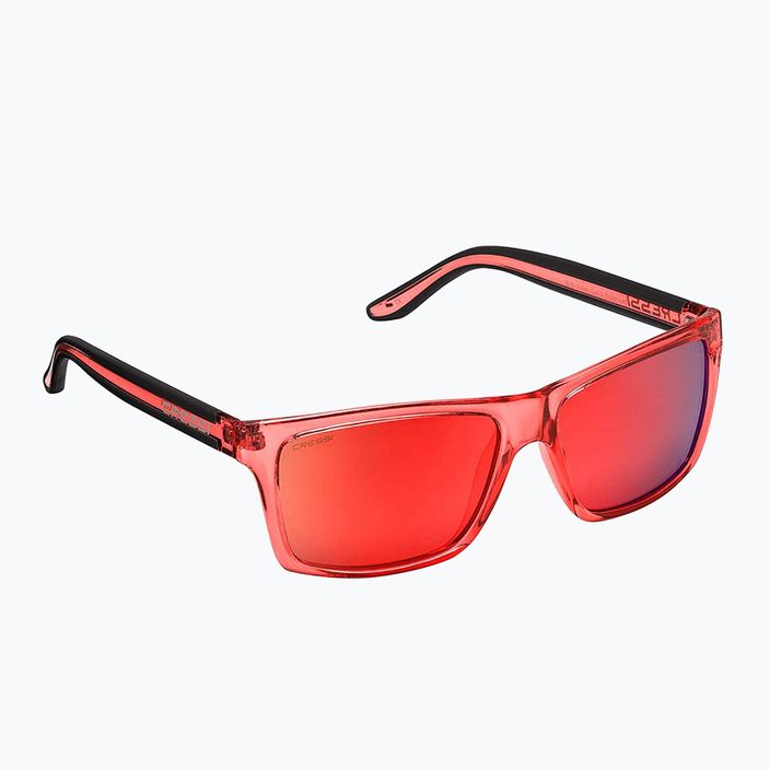 Cressi Rio Crystal red/red mirrored sunglasses XDB100110 5