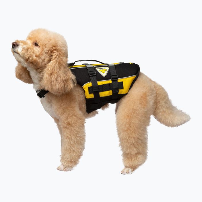 Cressi Dog Life Jacket black/yellow
