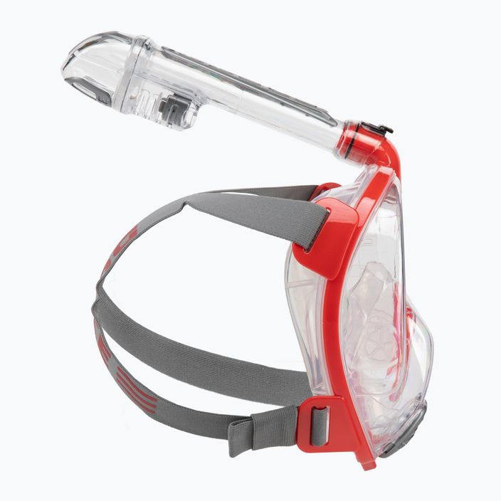 Cressi Duke Dry full face mask for snorkelling red XDT000058 3