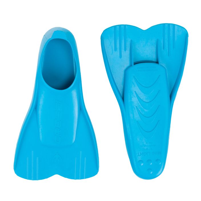 Cressi Mini Light children's snorkel fins blue DP302125 2