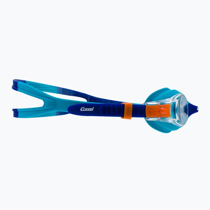 Cressi Dolphin 2.0 azure/blue children's swim goggles USG010220 3