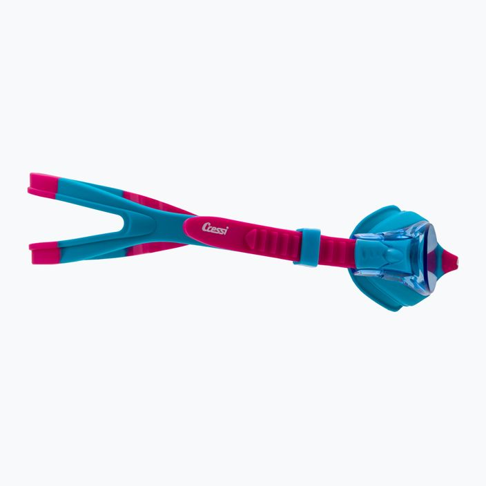 Cressi Dolphin 2.0 azure/pink children's swim goggles USG010240 3
