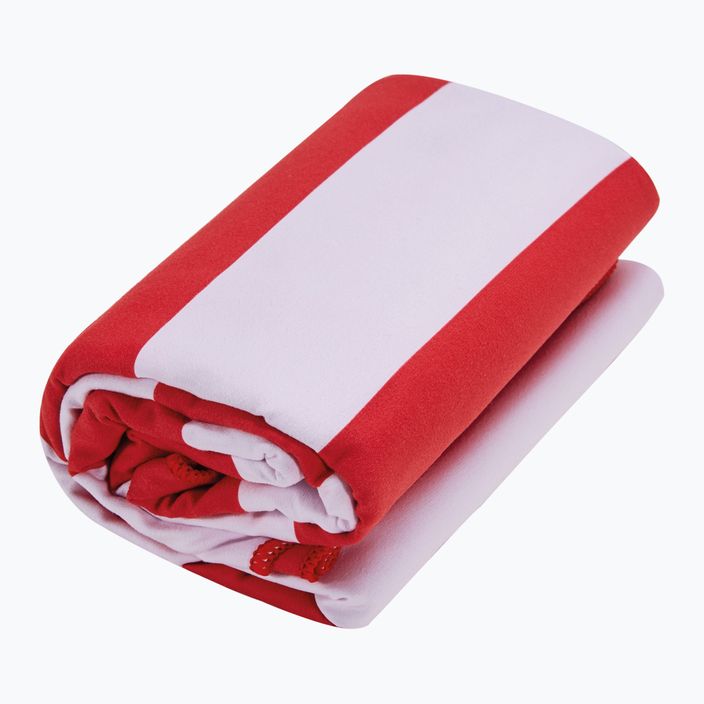 Cressi Microfiber Stripe quick-dry towel red XVA871160 6