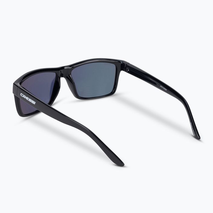 Cressi Bahia black/orange mirrored sunglasses XDB100602 2