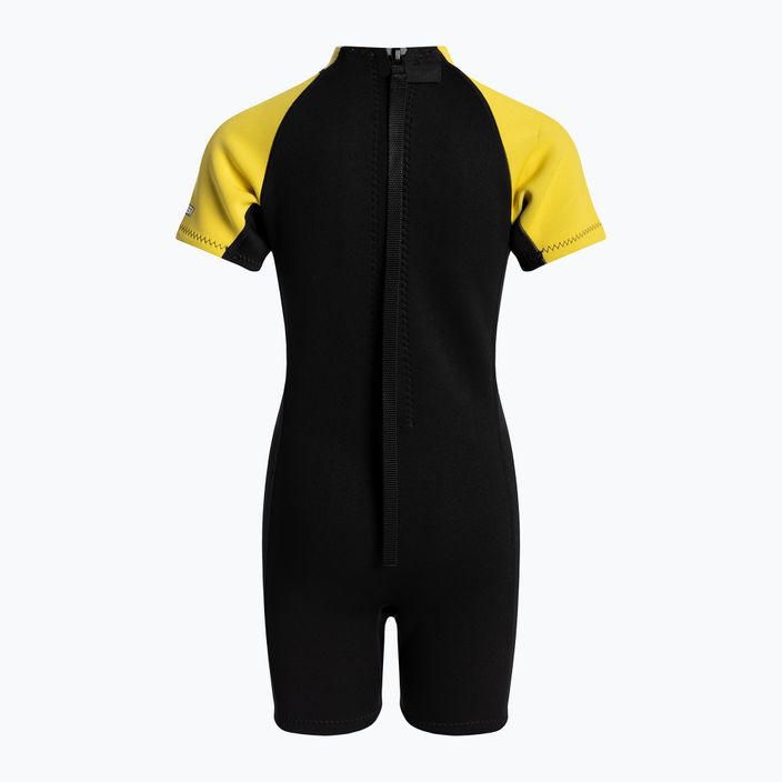 Cressi Smoby Shorty 2 mm children's swimming foam black and yellow XDG008101 2