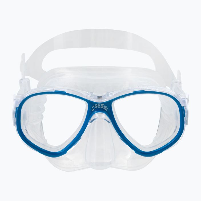 Cressi Perla children's diving mask blue and clear DN208420 2