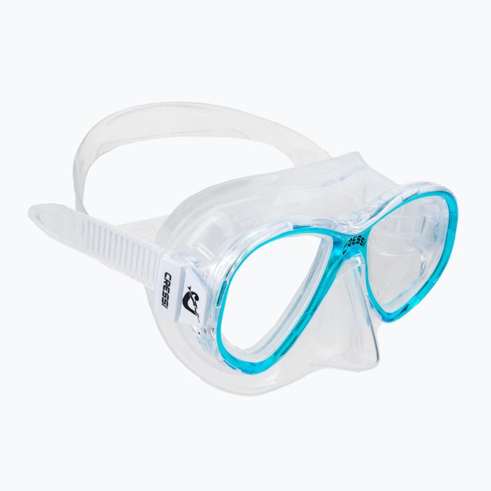 Cressi Perla children's diving mask blue and clear DN208463