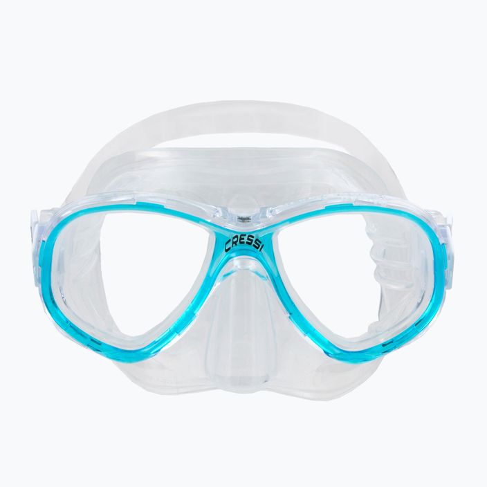 Cressi Perla children's diving mask blue and clear DN208463 2