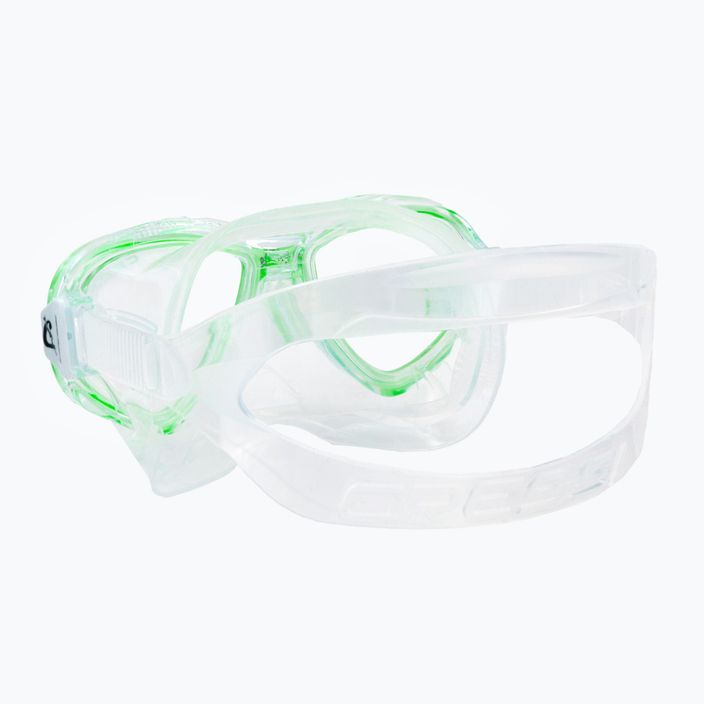 Cressi Perla children's diving mask green/colourless DN208467 4