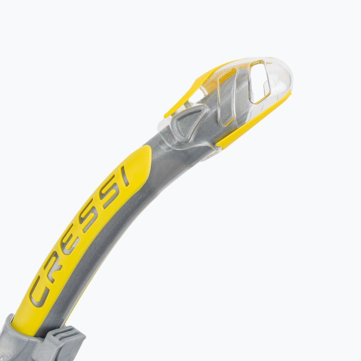 Cressi Corfu yellow snorkel ES300051 3