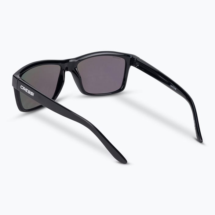 Cressi Bahia Floating black/green mirrored sunglasses XDB100703 2