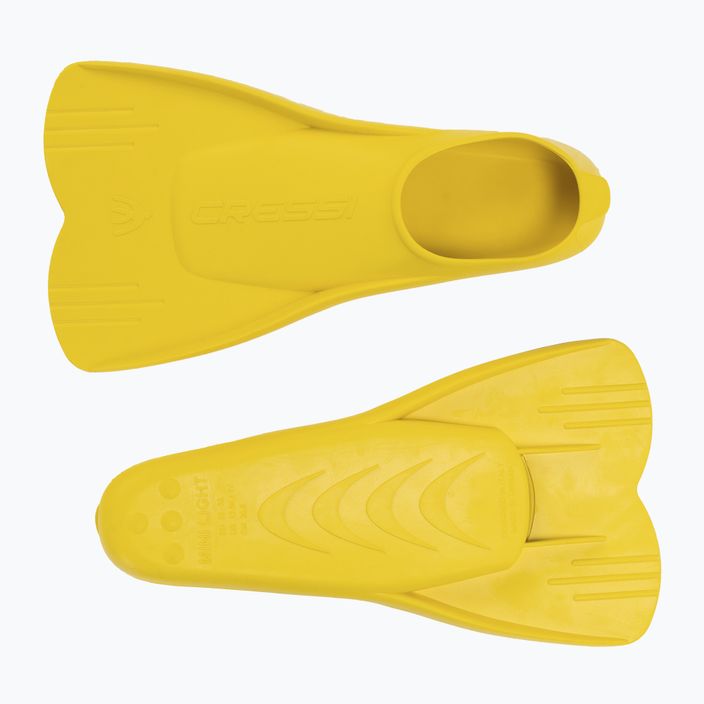 Cressi Mini Light children's snorkel fins yellow DP301025 2