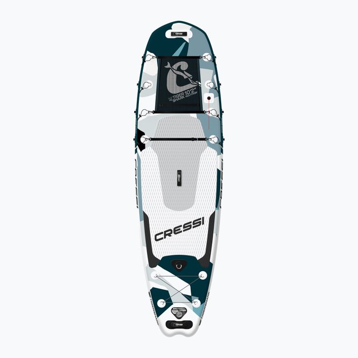 SUP board Cressi Tiger Shark Multitask iSUP 10'2" grey NA041025 2