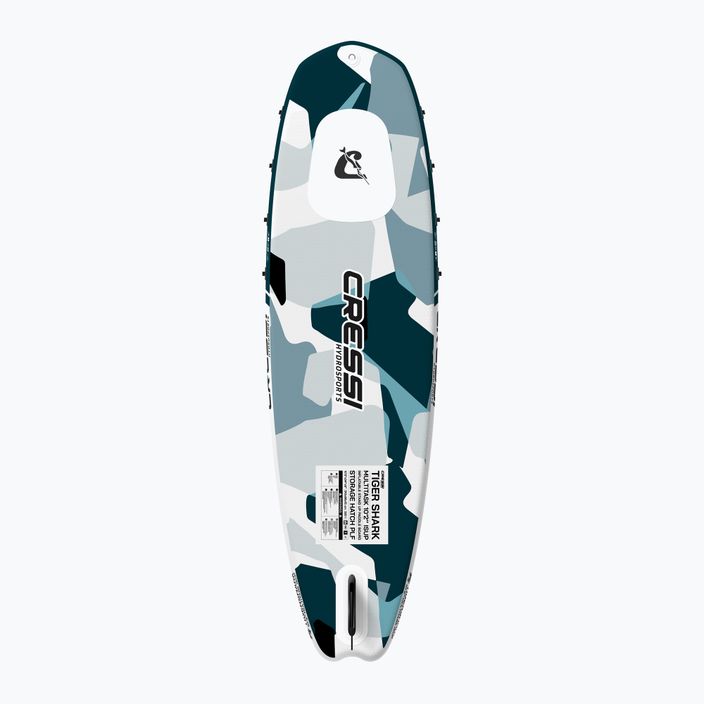 SUP board Cressi Tiger Shark Multitask iSUP 10'2" grey NA041025 3