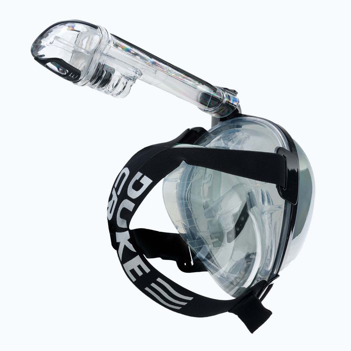 Cressi Duke Dry full face mask for snorkelling black/grey XDT060050 4