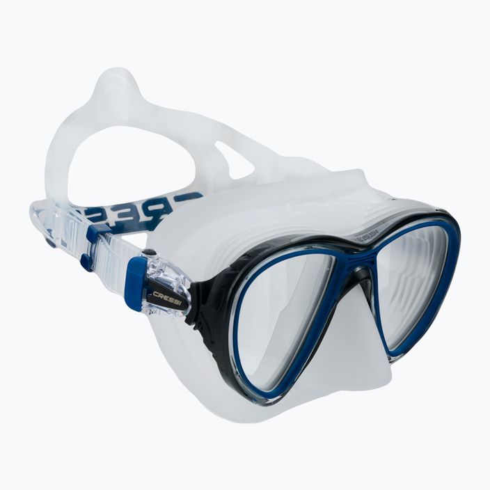 Cressi Quantum blue-coloured diving mask DS510020