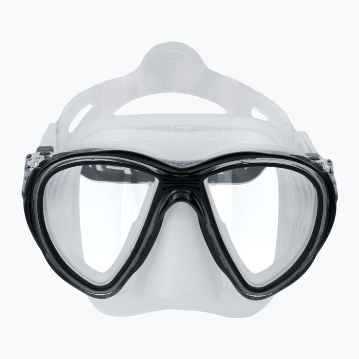 Cressi Quantum diving mask black/clear DS510050 2
