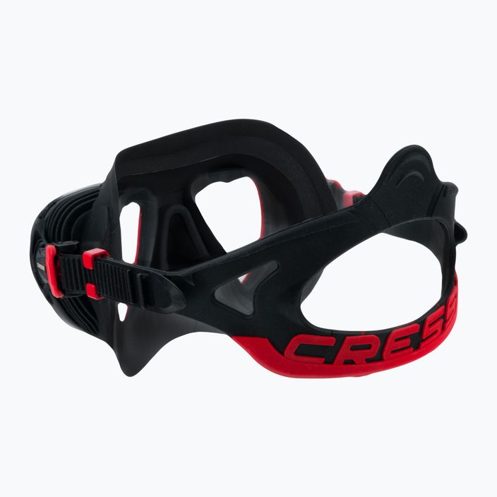 Cressi Quantum diving mask black/red DS515080 4