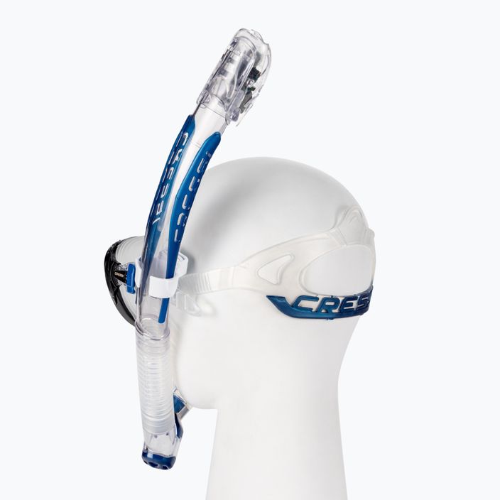 Cressi Quantum + Itaca Ultra Dry snorkelling set blue DM400020 3