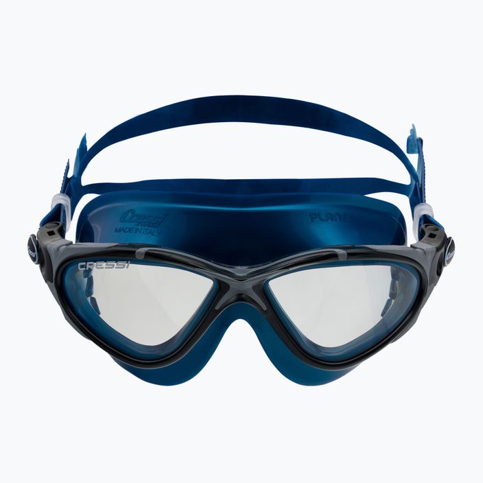 Cressi Planet blue metal swim mask DE2026555 2