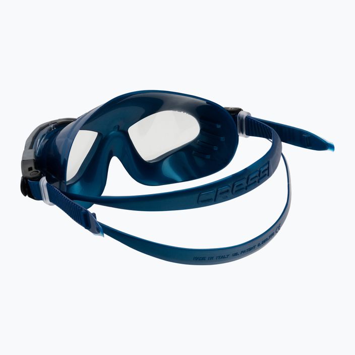 Cressi Planet blue metal swim mask DE2026555 4