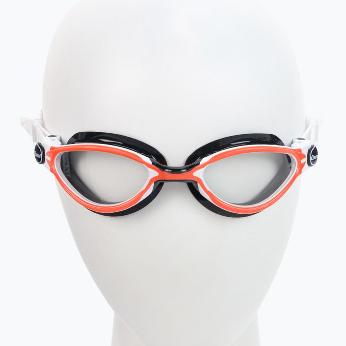 Cressi Thunder orange swim goggles DE203585 2