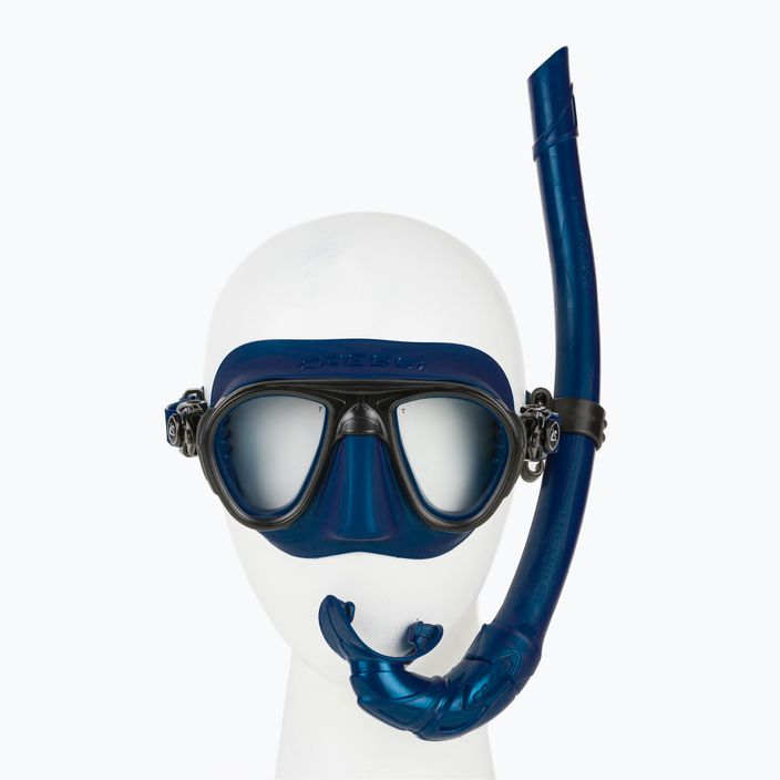 Cressi Calibro + Corsica diving set blue DS434550