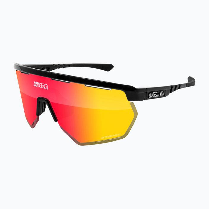 SCICON Aerowing black gloss/scnpp multimirror red cycling glasses EY26060201 2